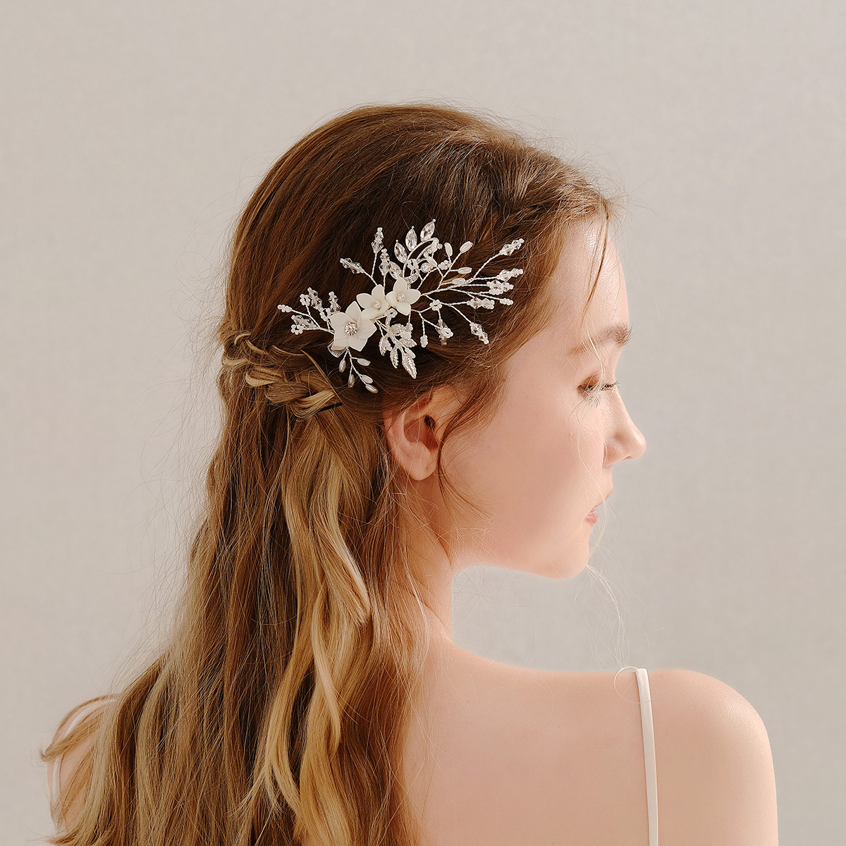 Haircomb Jewelry Hair Clip Headdress Flower Hair Accessories — 4