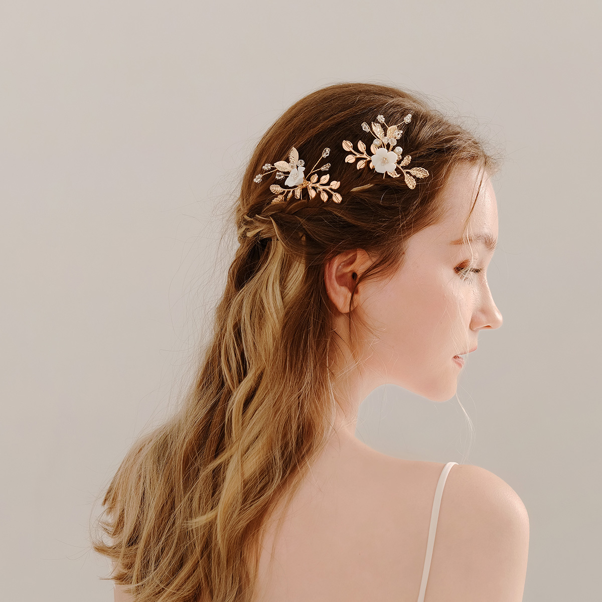 Haircomb Jewelry Hair Clip Headdress Flower Hair Accessories — 12