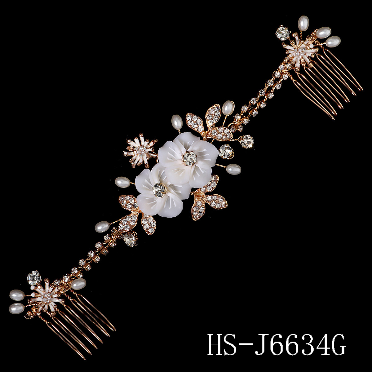 Haircomb Jewelry Hair Clip Headdress Flower Hair Accessories — 17