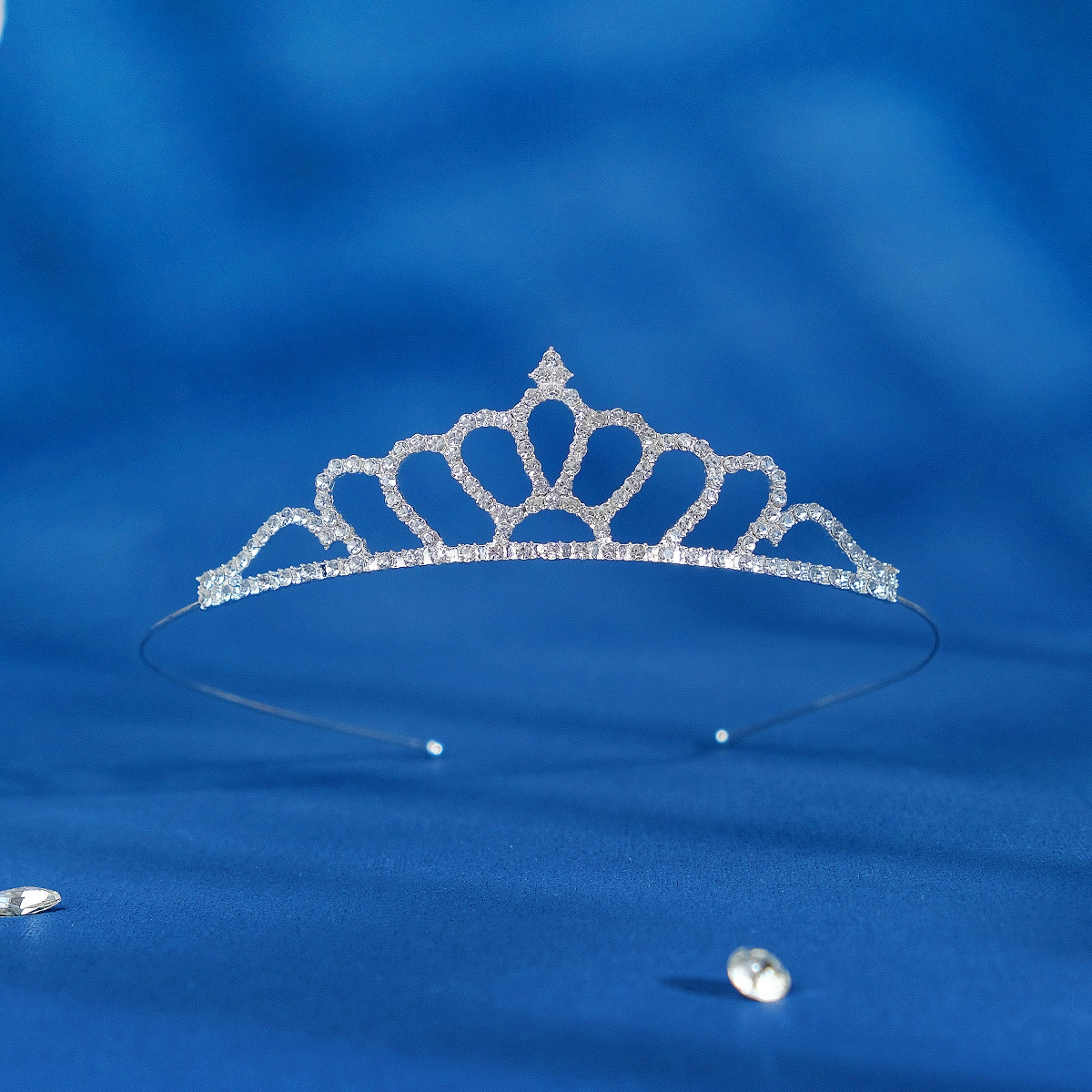 Сверкающий сплав Crystal Child's Tiara Crown Heardsd 1