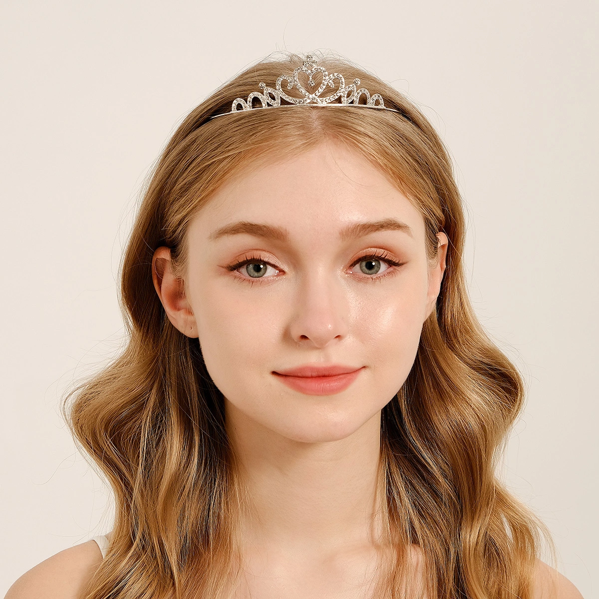 Wholesale Children's Rhinestone Crowns Exquisite Stylish Birthday Crowns for Girls 1