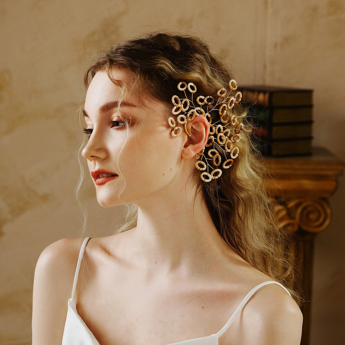 Exquisite Handmade Ear Wrap Fashion Jewelry Resin Accessories Earring Hooks for Women 1